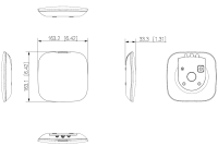 Dahua ARC3000H-W2(868) AirShield Alarm Zentrale WLAN Wi-Fi 4G 5G