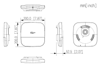Dahua ARA13-W2(868R) AirShield Alarm Sirene Außen Rotlicht
