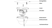 Dahua HAC-HDBW1500RP-Z-2712-S2 HDCVI Dome Überwachungskamera 5MP 2,7 – 12 mm motor Objektiv IP67