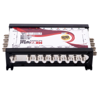 MK Digital MV 908 Multischalter 9/8 kaskadierbar 2 Satelliten 8 Teilnehmer