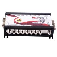 MK Digital MV 908 Multischalter 9/8 kaskadierbar 2 Satelliten 8 Teilnehmer
