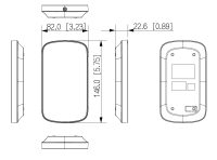 Dahua ARK30T-W2(868) AirShield Alarm Wireless Keypad