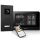 BALTER ENTRI Set L Video-Türsprechanlage Einfamilienhaus 1 Monitor Schwarz