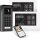 BALTER ENTRI Set M Video-Türsprechanlage Einfamilienhaus 2 Monitore Silber