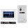 BALTER EVO Türsprechanlage Einfamilienhaus 1x 7-Zoll-Monitor Silber WLAN App