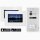 BALTER EVO Türsprechanlage 2-Familienhaus 2x 7-Zoll-Monitor Silber WLAN App