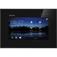 BALTER EVO Video-Türsprechanlage Einfamilienhaus 2x 7-Zoll-Monitor Schwarz