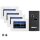BALTER EVO Türsprechanlage Einfamilienhaus 4x Monitor Schwarz/Weiß WLAN App