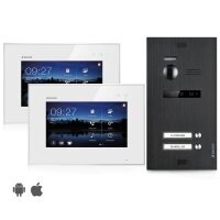 BALTER EVO Türsprechanlage 2-Familienhaus 2x Monitor...