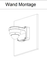 Dahua PFB206W Wandhalterung Kamera-Zubehör Aluminium 222 mm x 160,7 mm x 144,4 mm