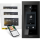 BALTER EVO HD Touch Türsprechanlage 1-Fam. 3x Monitor Schwarz/Weiß WLAN App