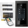 BALTER EVO HD Touch Türsprechanlage 3-Fam. 3x Monitor Schwarz/Weiß WLAN App