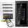 BALTER EVO HD Touch Türsprechanlage 4-Fam. 4x Monitor Schwarz/Weiß WLAN App
