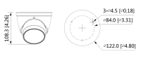 Dahua IPC-HDW3441TP-ZS-S2-B IP Eyeball Überwachungskamera 4MP WizSense SMD 4.0 H.265 H.264 MJPEG