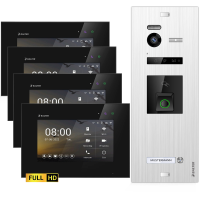BALTER EVO HD Fingerprint Türsprechanlage 1-Fam. 4x...