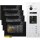 BALTER EVO HD Fingerprint Türsprechanlage 4-Fam. 4x Monitor Silber/Schwarz