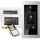 BALTER EVO HD Touch Türsprechanlage 2-Familienhaus 2x Monitor Silber WLAN App