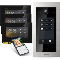 BALTER EVO HD Touch Türsprechanlage 3-Fam. 3x...