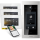 BALTER EVO HD Touch Türsprechanlage Einfamilienhaus 3x Monitor Silber WLAN App
