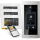 BALTER EVO HD Touch Türsprechanlage Einfamilienhaus 3x Monitor Silber WLAN App