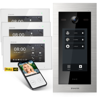 BALTER EVO HD Touch Türsprechanlage 3-Familienhaus...