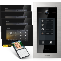 BALTER EVO HD Touch Türsprechanlage 4-Fam. 4x...