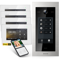 BALTER EVO HD Touch Türsprechanlage 4-Familienhaus...