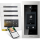 BALTER EVO HD Touch Türsprechanlage 4-Familienhaus 4x Monitor Silber WLAN App