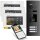 BALTER EVO HD Fingerprint Set 3-Fam. 3x Monitor Schwarz/Weiß WLAN App
