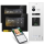 BALTER EVO HD Fingerprint Set 1-Fam. 2x Monitor Silber/Schwarz WLAN App