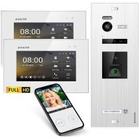 BALTER EVO HD Fingerprint Türsprechanlage 1-Fam. 2x...