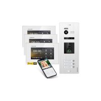 BALTER EVO HD Fingerprint Türsprechanlage 3-Fam. 3x...
