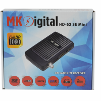 MK Digital HD-62se Mini Sat Receiver Full HD 1080p DVB-S2 HDMI 2x USB EPG