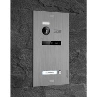 BALTER EVO Quick Video-Türsprechanlage 4-Familienhaus 4x 4,3-Zoll-Monitor Silber