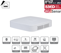 Dahua NVR4104-P-EI NVR 4 Kanal 4 PoE Videorekorder...