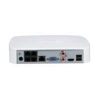 Dahua NVR4104-P-EI NVR 4 Kanal 4 PoE Videorekorder WizSense SMD