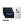 BALTER EVO Türsprechanlage 3-Familienhaus 3x Monitor Silber/Schwarz WLAN App