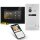 BALTER EVO HD Türsprechanlage Einfamilienhaus 1x Monitor Silber/Schwarz WLAN App