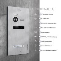 BALTER EVO HD Türsprechanlage Einfamilienhaus 1x...