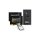 BALTER EVO HD Türsprechanlage Einfamilienhaus 2x 7-Zoll-Monitor Schwarz WLAN App