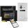BALTER EVO HD Türsprechanlage Einfamilienhaus 2x Monitor Silber/Schwarz WLAN App
