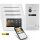 BALTER EVO HD Türsprechanlage Einfamilienhaus 4x 7-Zoll-Monitor Silber WLAN App