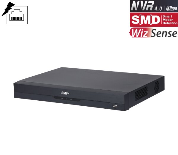 Dahua NVR4208-8P-EI NVR 8 Kanal 8 PoE Videorekorder SMD H.265 H.264 MJPEG