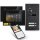 BALTER EVO HD Türsprechanlage 2-Familienhaus 2x 7-Zoll-Monitor Schwarz WLAN App