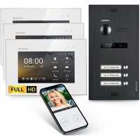 BALTER EVO HD Türsprechanlage 3-Familienhaus 3x...