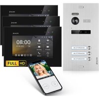 BALTER EVO HD Türsprechanlage 3-Familienhaus 3x...