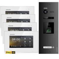 BALTER EVO HD Fingerprint Türsprechanlage 1-Fam. 4x...