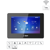 Dahua VTH5422HB-W Monitor Hybrid WLAN 2 Draht Schwarz...