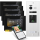 BALTER EVO HD Fingerprint Set 1-Fam. 4x Monitor Silber/Schwarz WLAN App