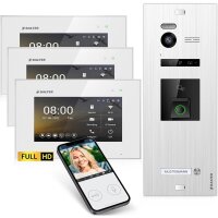 BALTER EVO HD Fingerprint Türsprechanlage 1-Fam. 3x...